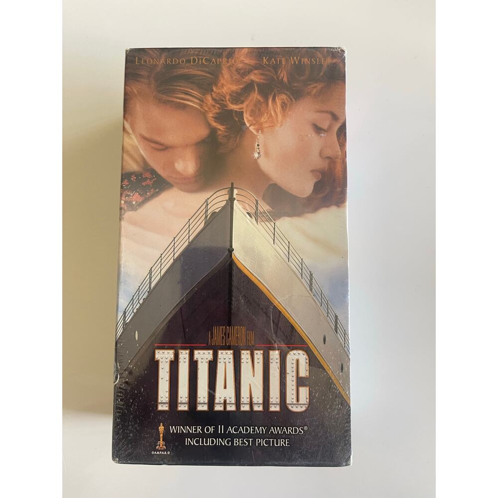 Titanic (VHS, 1998, 2-Tape Set) sealed